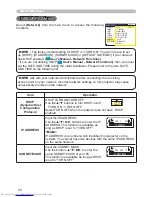 Preview for 50 page of Hitachi CP-X256 User'S Manual And Operating Manual