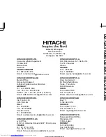 Preview for 122 page of Hitachi CP-X256 User'S Manual And Operating Manual