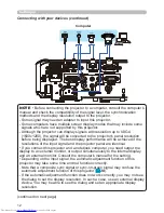 Preview for 12 page of Hitachi CP-X25LWN User Manual