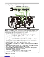 Preview for 14 page of Hitachi CP-X25LWN User Manual