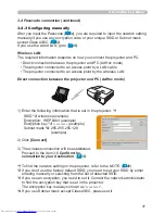 Preview for 37 page of Hitachi CP-X267 Network Manual