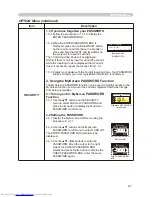 Preview for 56 page of Hitachi CP-X268A User'S Manual And Operating Manual