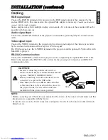 Preview for 8 page of Hitachi CP-X270 User Manual