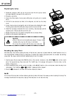 Preview for 23 page of Hitachi CP-X270W Service Manual