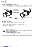 Preview for 25 page of Hitachi CP-X270W Service Manual