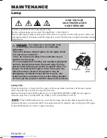 Предварительный просмотр 17 страницы Hitachi CP-X275W User Manual