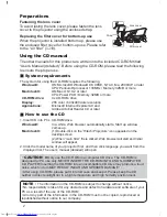 Preview for 12 page of Hitachi CP-X3 User'S Manual And Operating Manual