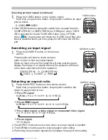 Preview for 36 page of Hitachi CP-X3 User'S Manual And Operating Manual