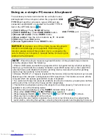 Предварительный просмотр 18 страницы Hitachi CP-X3021WN User Manual