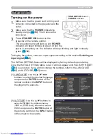 Предварительный просмотр 19 страницы Hitachi CP-X3021WN User Manual