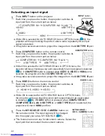 Предварительный просмотр 22 страницы Hitachi CP-X3021WN User Manual