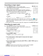 Предварительный просмотр 23 страницы Hitachi CP-X3021WN User Manual