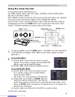 Предварительный просмотр 29 страницы Hitachi CP-X3021WN User Manual