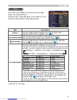 Предварительный просмотр 31 страницы Hitachi CP-X3021WN User Manual