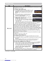 Предварительный просмотр 76 страницы Hitachi CP-X3021WN User Manual