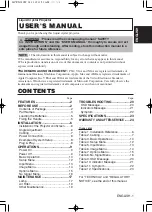 Preview for 2 page of Hitachi CP-X380 User Manual