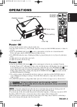 Предварительный просмотр 10 страницы Hitachi CP-X380 User Manual