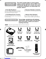 Предварительный просмотр 3 страницы Hitachi CP-X385W User Manual