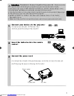 Предварительный просмотр 4 страницы Hitachi CP-X385W User Manual