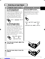 Preview for 16 page of Hitachi CP-X385W User Manual