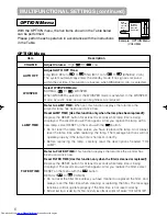 Preview for 36 page of Hitachi CP-X385W User Manual