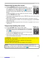 Preview for 30 page of Hitachi CP-X4020 Operating Manual