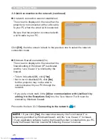 Preview for 28 page of Hitachi CP-X417 series Network Manual