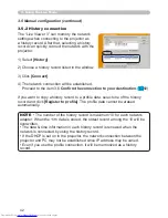 Preview for 42 page of Hitachi CP-X417 series Network Manual