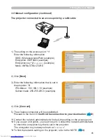 Preview for 45 page of Hitachi CP-X417 series Network Manual