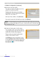 Preview for 48 page of Hitachi CP-X417 series Network Manual