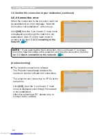 Preview for 52 page of Hitachi CP-X417 series Network Manual