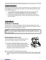 Preview for 12 page of Hitachi CP-X417 series User'S Manual And Operating Manual