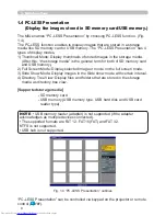 Preview for 94 page of Hitachi CP-X417 series User'S Manual And Operating Manual