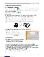 Preview for 123 page of Hitachi CP-X417 series User'S Manual And Operating Manual