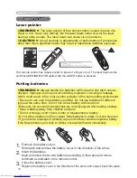 Предварительный просмотр 15 страницы Hitachi CP-X445 User Manual