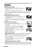 Предварительный просмотр 18 страницы Hitachi CP-X445 User Manual