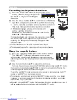 Предварительный просмотр 21 страницы Hitachi CP-X445 User Manual