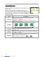 Предварительный просмотр 35 страницы Hitachi CP-X445 User Manual