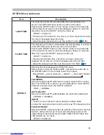 Предварительный просмотр 40 страницы Hitachi CP-X445 User Manual