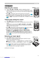 Preview for 26 page of Hitachi CP-X467 Operating Manual