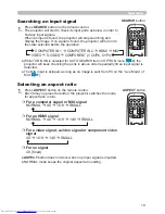 Preview for 28 page of Hitachi CP-X467 Operating Manual