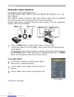 Preview for 33 page of Hitachi CP-X467 Operating Manual