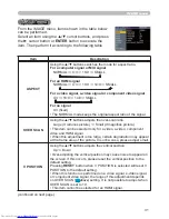 Preview for 40 page of Hitachi CP-X467 Operating Manual