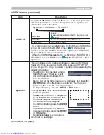 Preview for 50 page of Hitachi CP-X467 Operating Manual