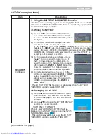 Preview for 64 page of Hitachi CP-X467 Operating Manual