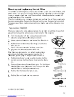 Preview for 78 page of Hitachi CP-X467 Operating Manual