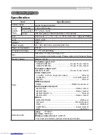 Preview for 88 page of Hitachi CP-X467 Operating Manual