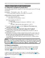 Preview for 99 page of Hitachi CP-X467 Operating Manual