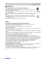 Предварительный просмотр 7 страницы Hitachi CP-X467 User Manual