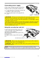 Предварительный просмотр 22 страницы Hitachi CP-X467 User Manual